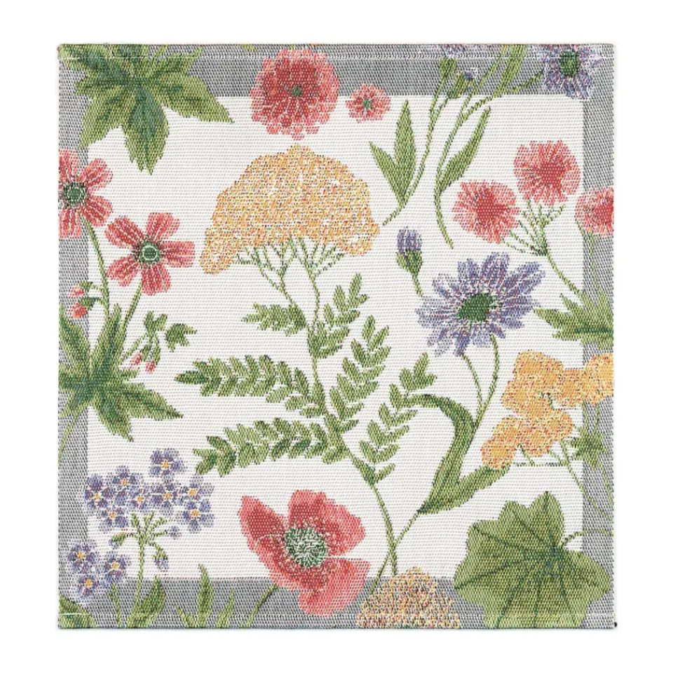 Ekelund Linneväveri Ängsdröm napkin 35x35 cm, Multi Discount