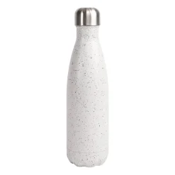 Sagaform Nils steel bottle 50 cl, White-black BlackWhite