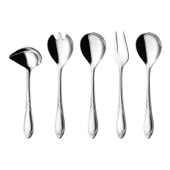 Hardanger Bestikk Nina serving set 5 pieces, Stainless steel Silver-coloured Outlet