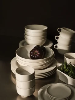 Design House Stockholm NM& Sand deep plate, 23 cm Beige