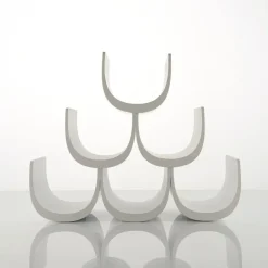 Alessi Noè Wine rack, White Online