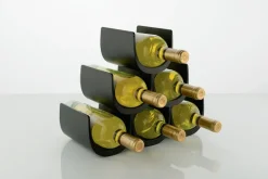 Alessi Noè wine stand, Black