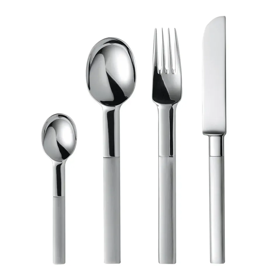 Gense Nobel cutlery 16 pieces, Stainless steel Silver-coloured New