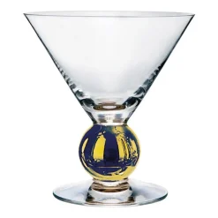 Orrefors Nobel martini glass 23 cl, Clear / Gold Gold-coloured Hot