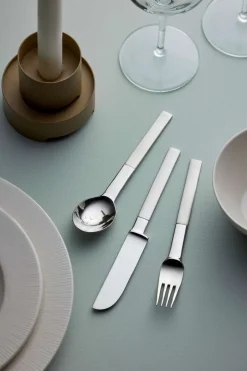 Gense Nobel starter- and dessert spoons 4-pack, 4-pack Silver-coloured Online