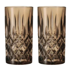 Nachtmann Noblesse Longdrink glass 39.5 cl 2-pack, Tobacco Beige Outlet
