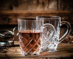 Nachtmann Noblesse tea mug 35 cl 2-pack, Clear Transparent New