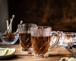 Nachtmann Noblesse tea mug 35 cl 2-pack, Clear Transparent New