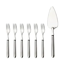 Hardanger Bestikk Nora cake set, 7 parts Silver-coloured Best