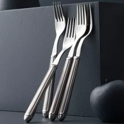 Hardanger Bestikk Nora cutlery 24 pcs, stainless steel Silver-coloured