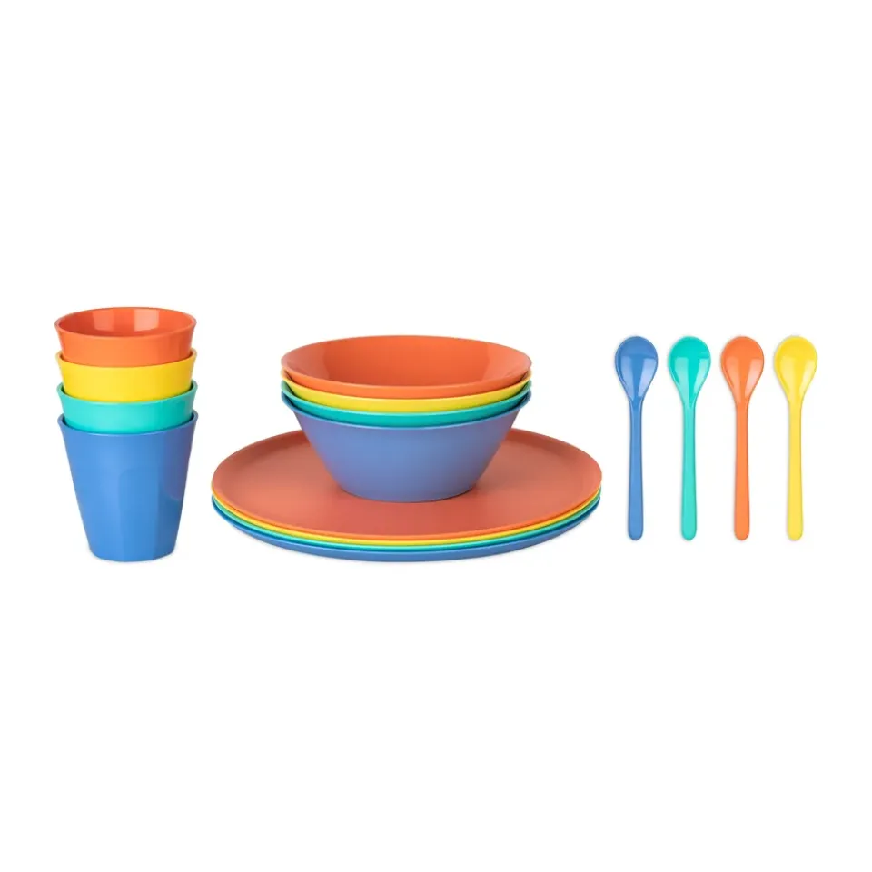 Koziol Nora Lollipop tableware set 16 pieces, Multi Discount
