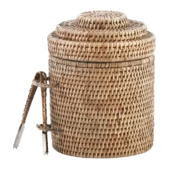 Lene Bjerre Norah ice bucket H26 cm, Nature Brown Clearance