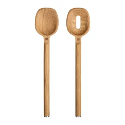 Fiskars Norden spoon 2-pack, Oak-stainless steel Brown Outlet