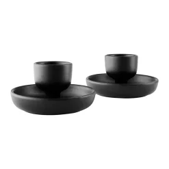 Eva Solo Nordic kitchen egg cup 2-pack, Black Clearance