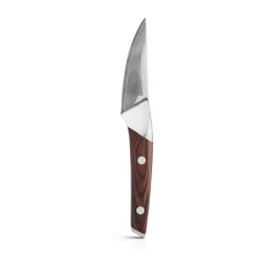 Eva Solo Nordic Kitchen herb knife 9 cm, Damascus steel Silver-colouredBrown Best