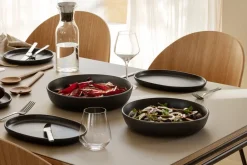 Eva Solo Nordic Kitchen low salad bowl , Ø25 cm Black Online