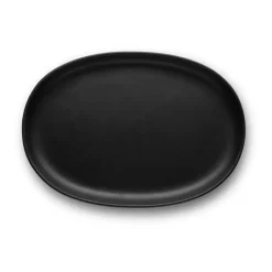 Eva Solo Nordic kitchen oval plate 18.5x26 cm, Black New