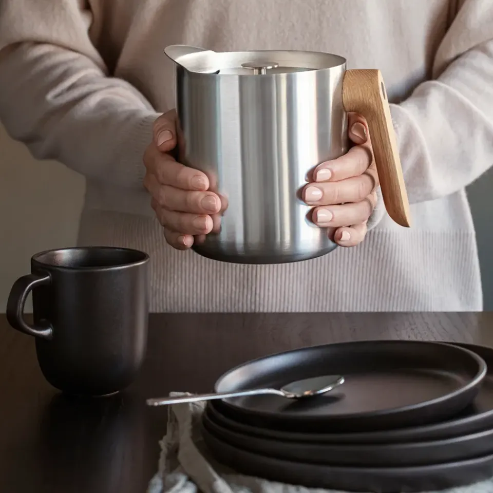 Eva Solo Nordic Kitchen tea press, stainless steel Silver-coloured Clearance