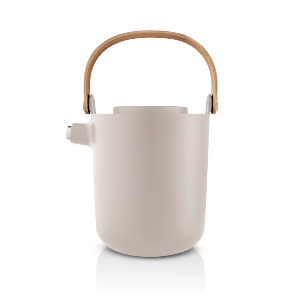 Eva Solo Nordic kitchen thermos jug for tea 1 L, Sand Beige Clearance