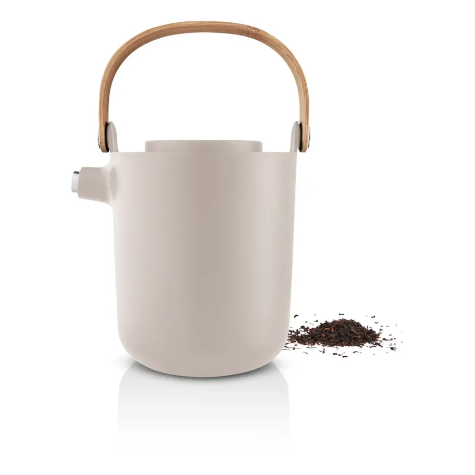 Eva Solo Nordic kitchen thermos jug for tea 1 L, Sand Beige Clearance