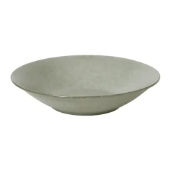 Broste Copenhagen Nordic Marsh deep plate, Ø22.5 cm Green Outlet