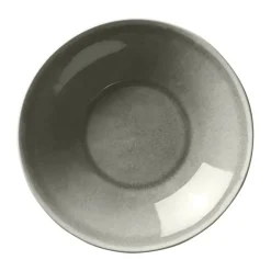 Broste Copenhagen Nordic Rain deep plate, Ø22.5 cm Grey New