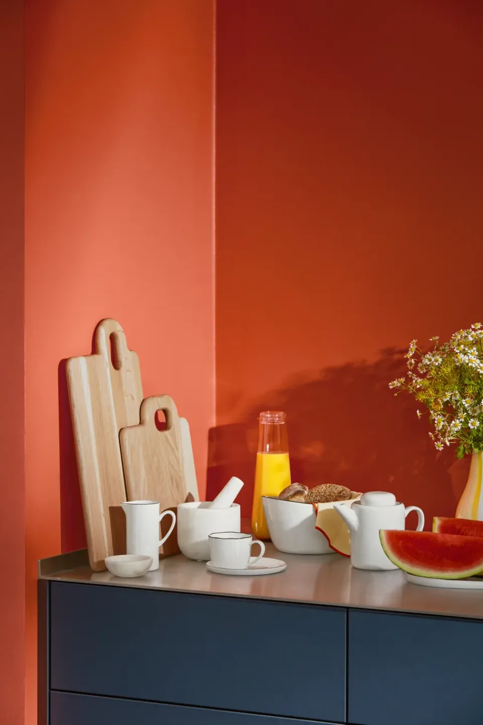 Broste Copenhagen Nordic Salt breakfast set, 16 pieces White Clearance