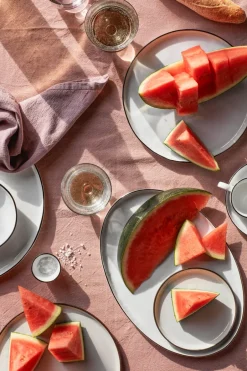 Broste Copenhagen Nordic Salt breakfast set, 16 pieces White Clearance