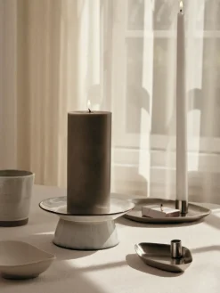 Broste Copenhagen Nordic Sand cake stand, Ø14.5 cm Beige Outlet