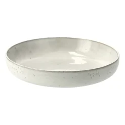 Broste Copenhagen Nordic Sand deep plate, 22.5 cm Beige