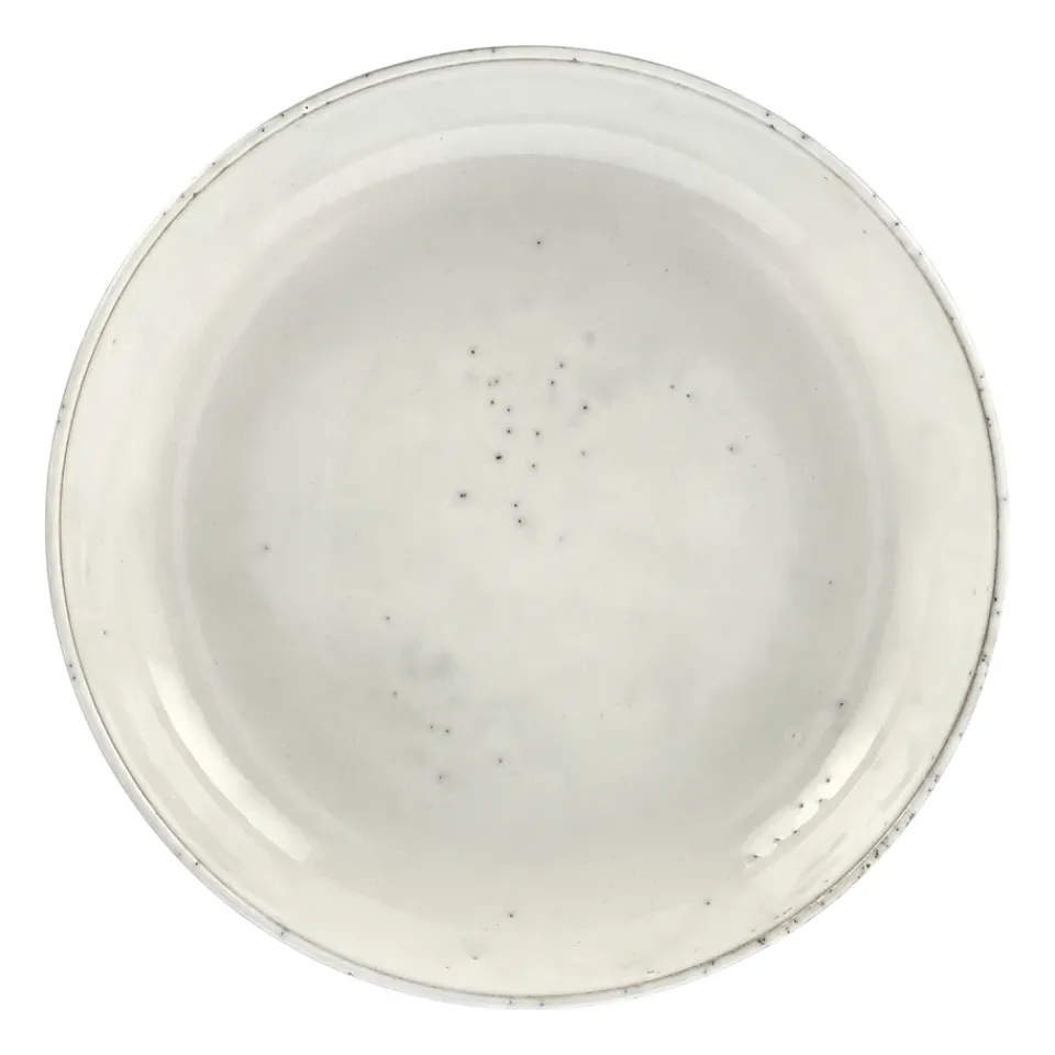 Broste Copenhagen Nordic Sand deep plate, 22.5 cm Beige