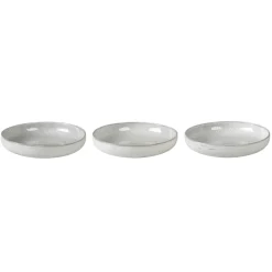 Broste Copenhagen Nordic Sand deep plate, 22.5 cm Beige