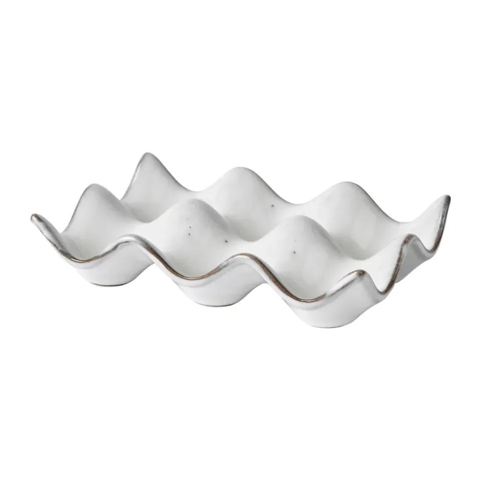 Broste Copenhagen Nordic Sand egg tray, 10x15 cm Beige Discount