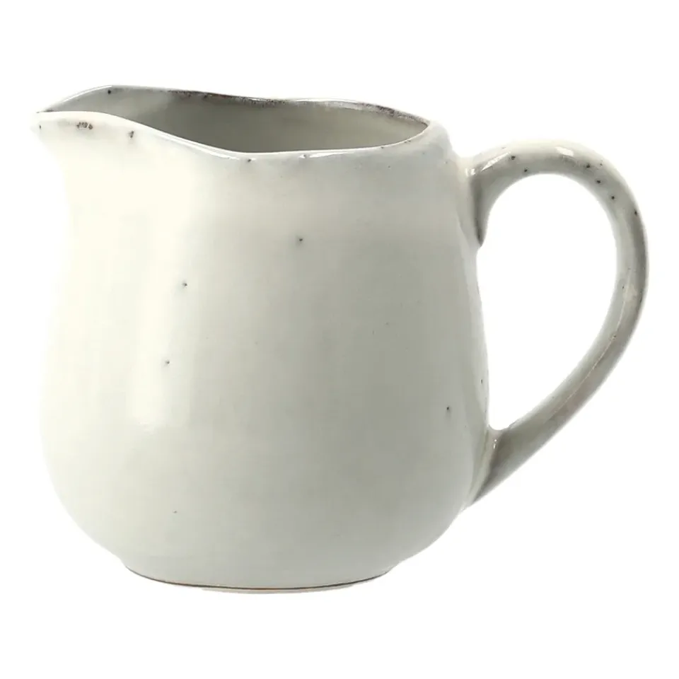 Broste Copenhagen Nordic Sand milk jug, 9 cm Beige New