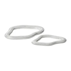 Broste Copenhagen Nordic Sand pot trivet, 19x25 cm Beige