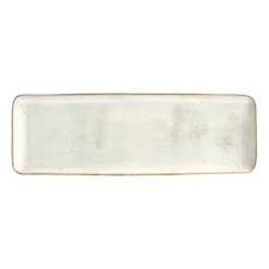 Broste Copenhagen Nordic Sand rectangular plate, 12.5x35 cm Beige Online