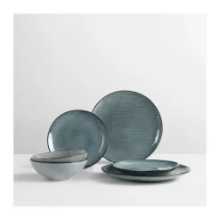 Broste Copenhagen Nordic Sea dinner set for two, 6 pieces Blue Outlet