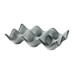 Broste Copenhagen Nordic Sea egg tray, 10x15 cm Blue Online