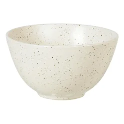 Broste Copenhagen Nordic Vanilla bowl Ø15 cm, Cream with grains BeigeWhite Best