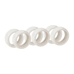 Broste Copenhagen Nordic Vanilla napkin ring 6-pack, Cream with grains White New