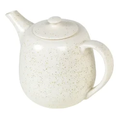 Broste Copenhagen Nordic Vanilla teapot 1.3 liter, Cream with grains BeigeWhite Best