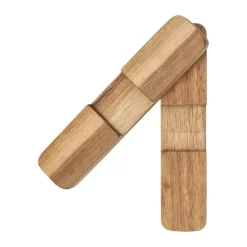 Nordwik trivet 18 cm, Acacia wood Brown Outlet