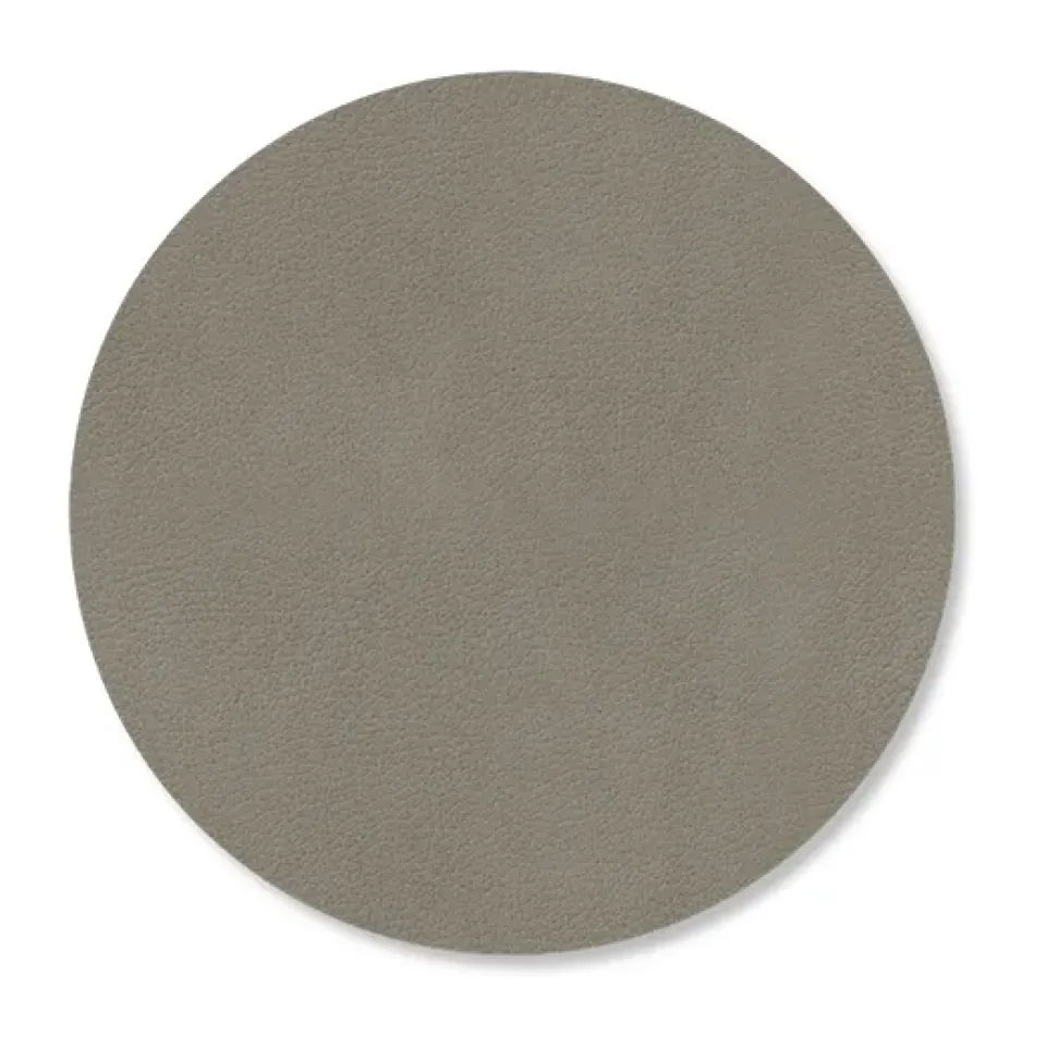 LIND DNA Nupo coaster circle, Flint Grey Hot