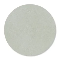 LIND DNA Nupo coaster circle, metallic (stone ) Grey