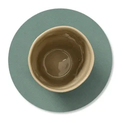 LIND DNA Nupo coaster circle, pastel Green Outlet