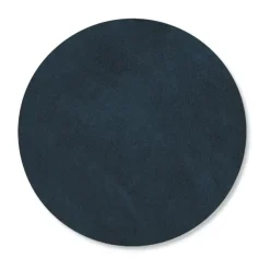 LIND DNA Nupo coaster circle reversible 1 pc, Midnight -petrol Blue Clearance