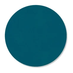 LIND DNA Nupo coaster circle reversible 1 pc, Midnight -petrol Blue Clearance