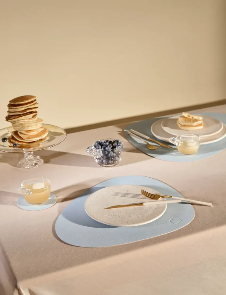 LIND DNA Nupo coaster circle, Soft Sky Blue Online