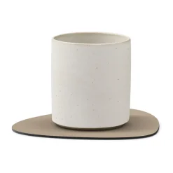 LIND DNA Nupo coaster curve, Clay brown Beige Hot
