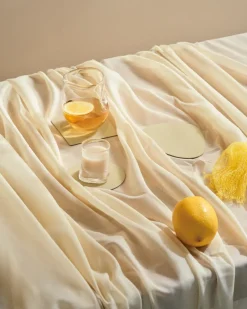 LIND DNA Nupo coaster curve, Lemon sorbet Beige Hot